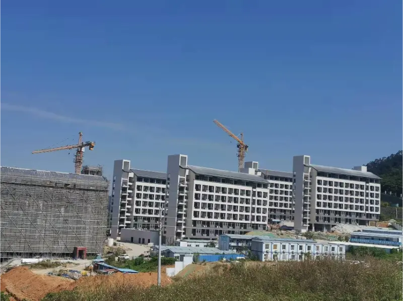 „Blueway“ pastato baseino projektas: Guangdžou civilinės aviacijos koledžas
